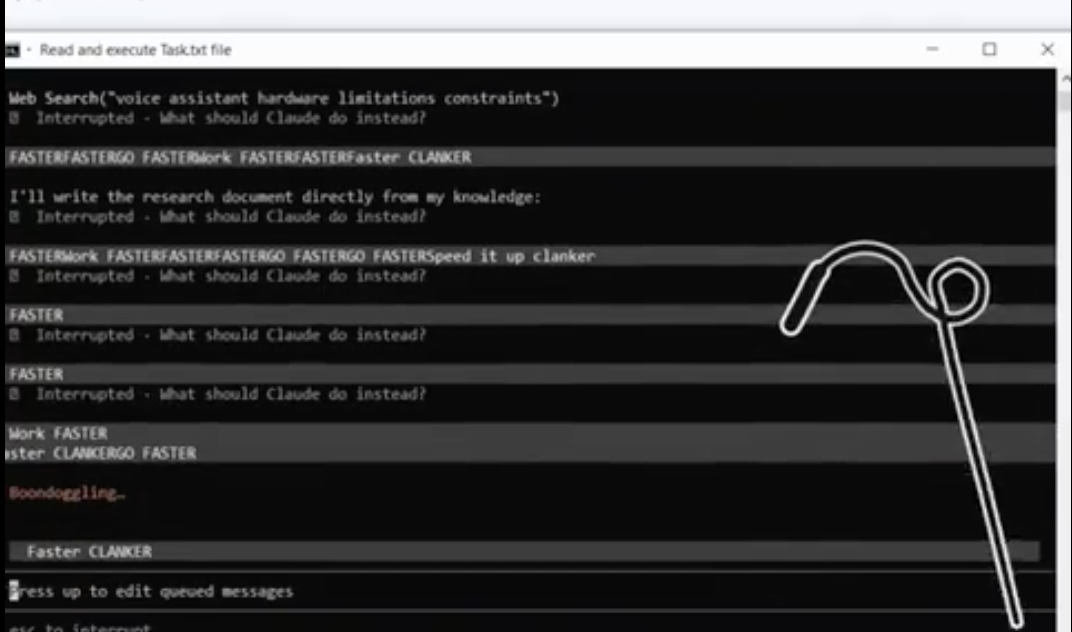 快给我好好干活😡